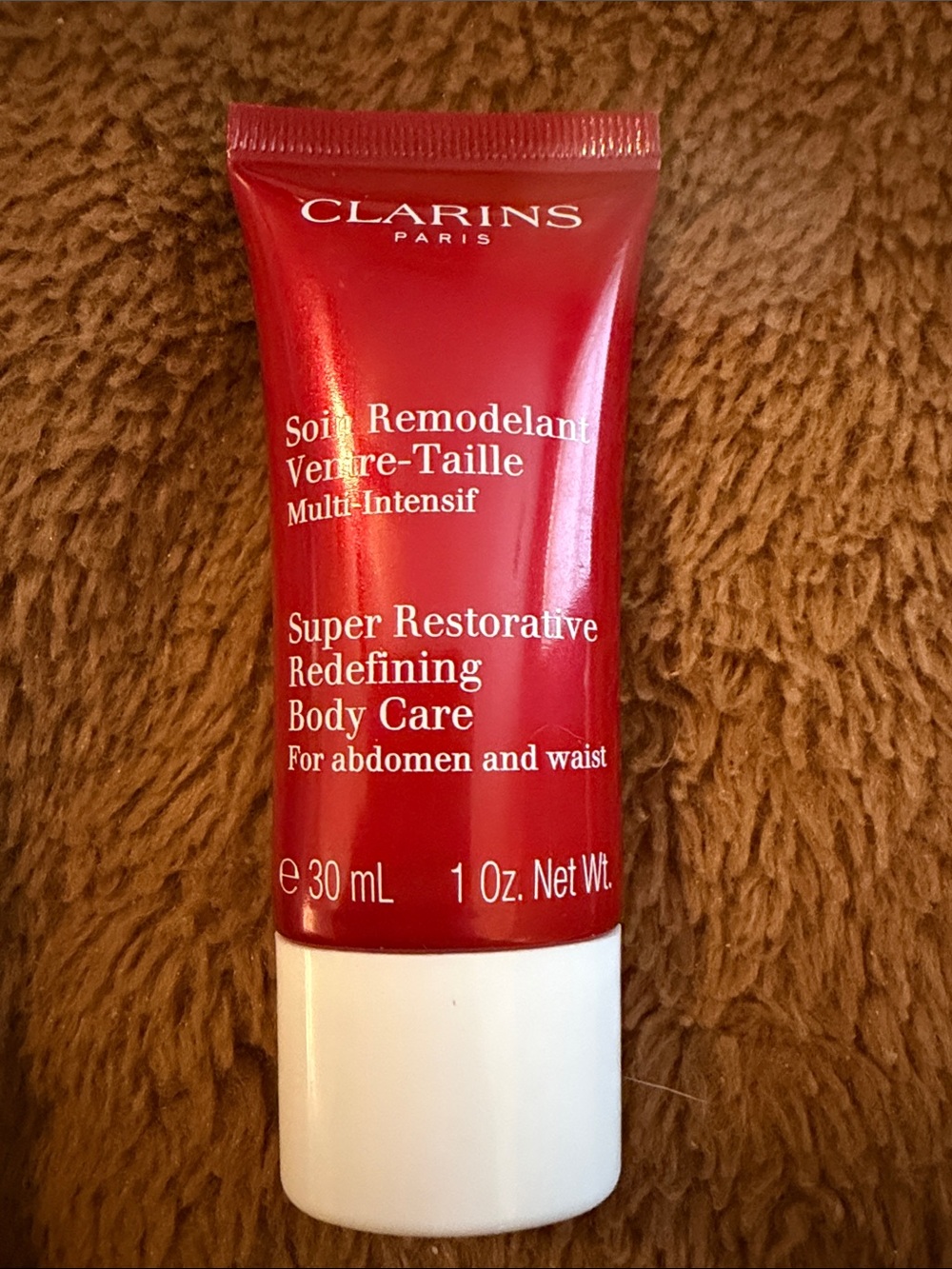 Clarins Super Restorative Redefining Body Care for abdomen and waist NEW